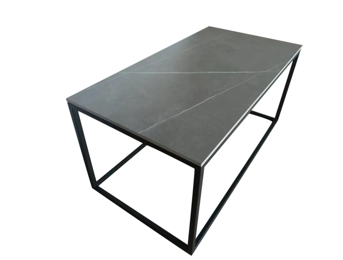 Capri Grey Sintered Stone Rectangular Coffee Table