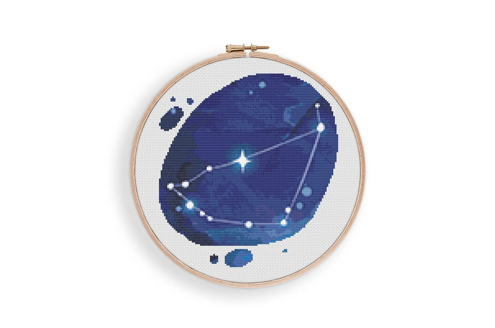 Capricorn Zodiac Cross Stitch Pattern #1224
