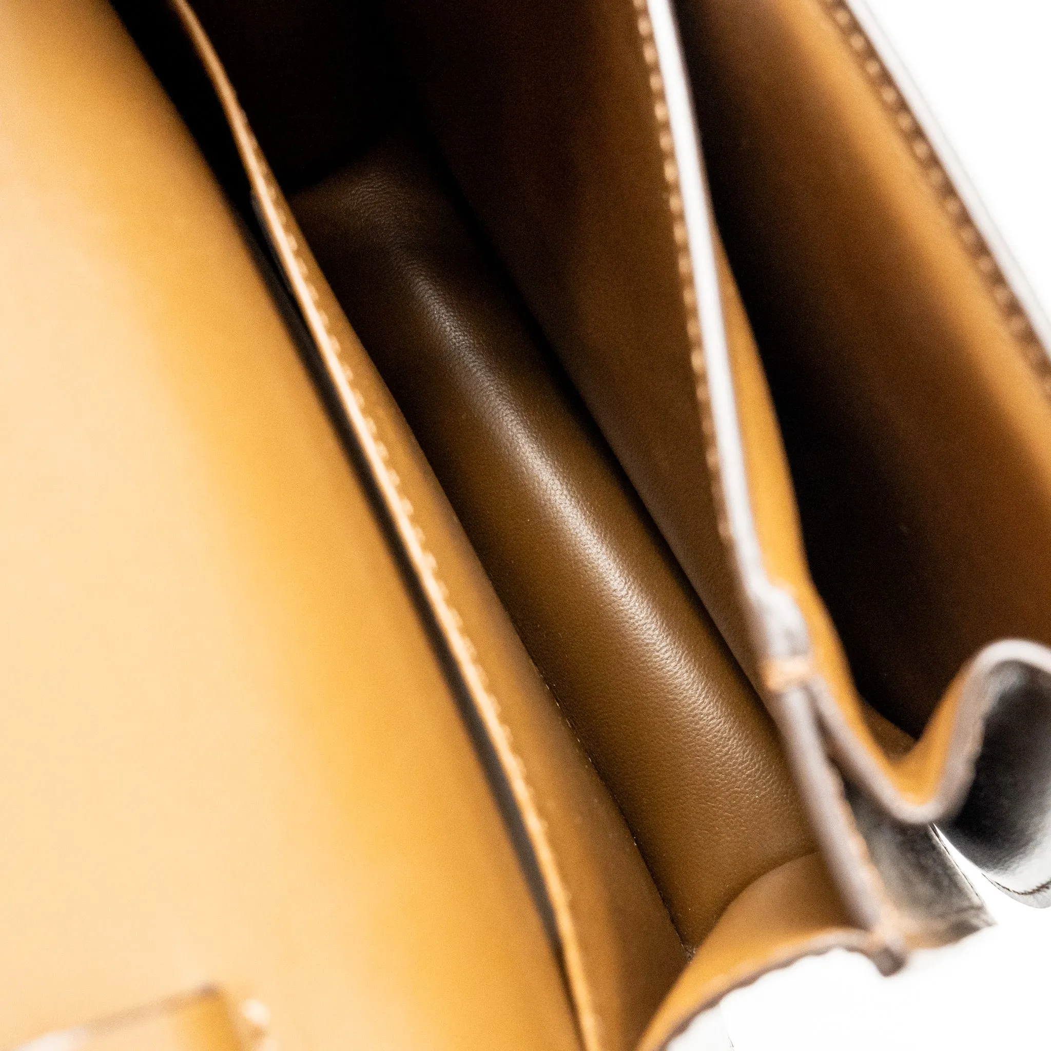 Celine Small Classic Box Bag Calfskin CAmel GHW