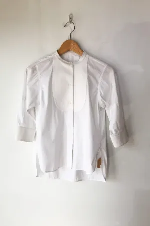 Celine White Tuxedo Shirt