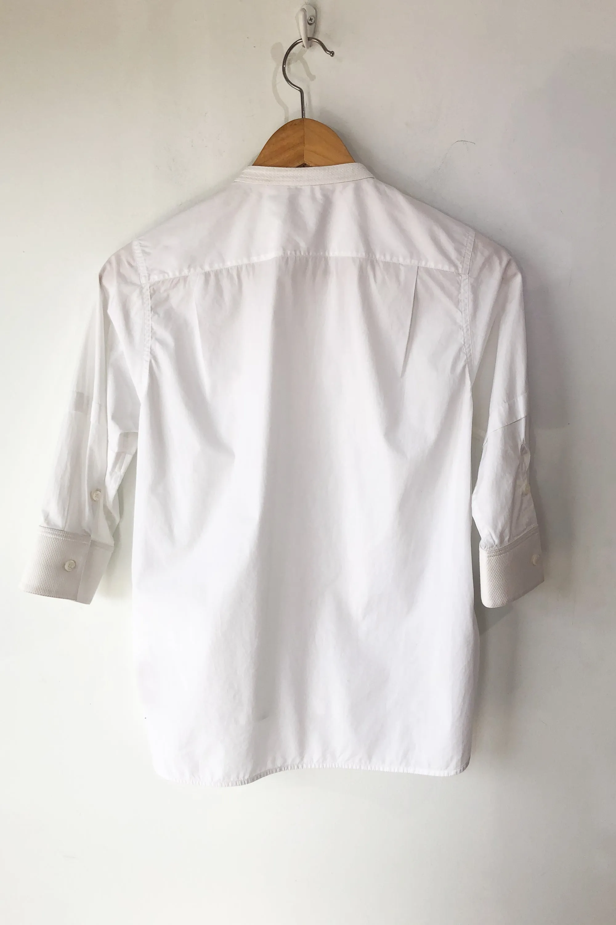 Celine White Tuxedo Shirt