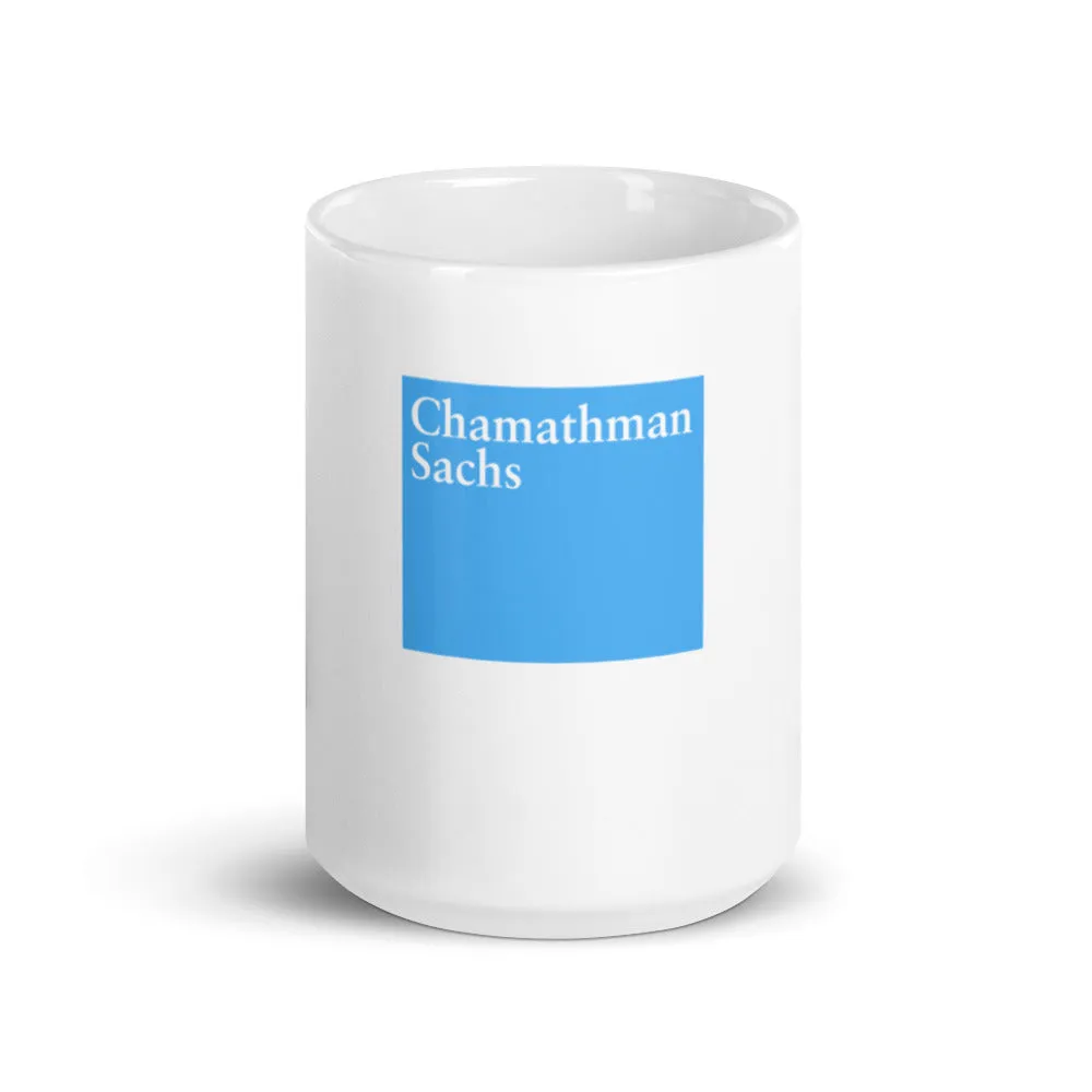 Chamathman Sachs - Mug (Chamath Palihapitiya Goldman Sachs Parody)