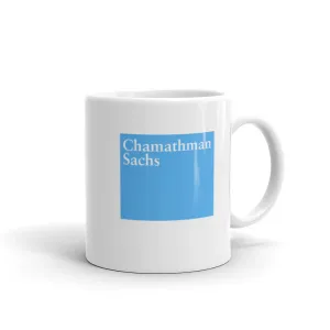 Chamathman Sachs - Mug (Chamath Palihapitiya Goldman Sachs Parody)