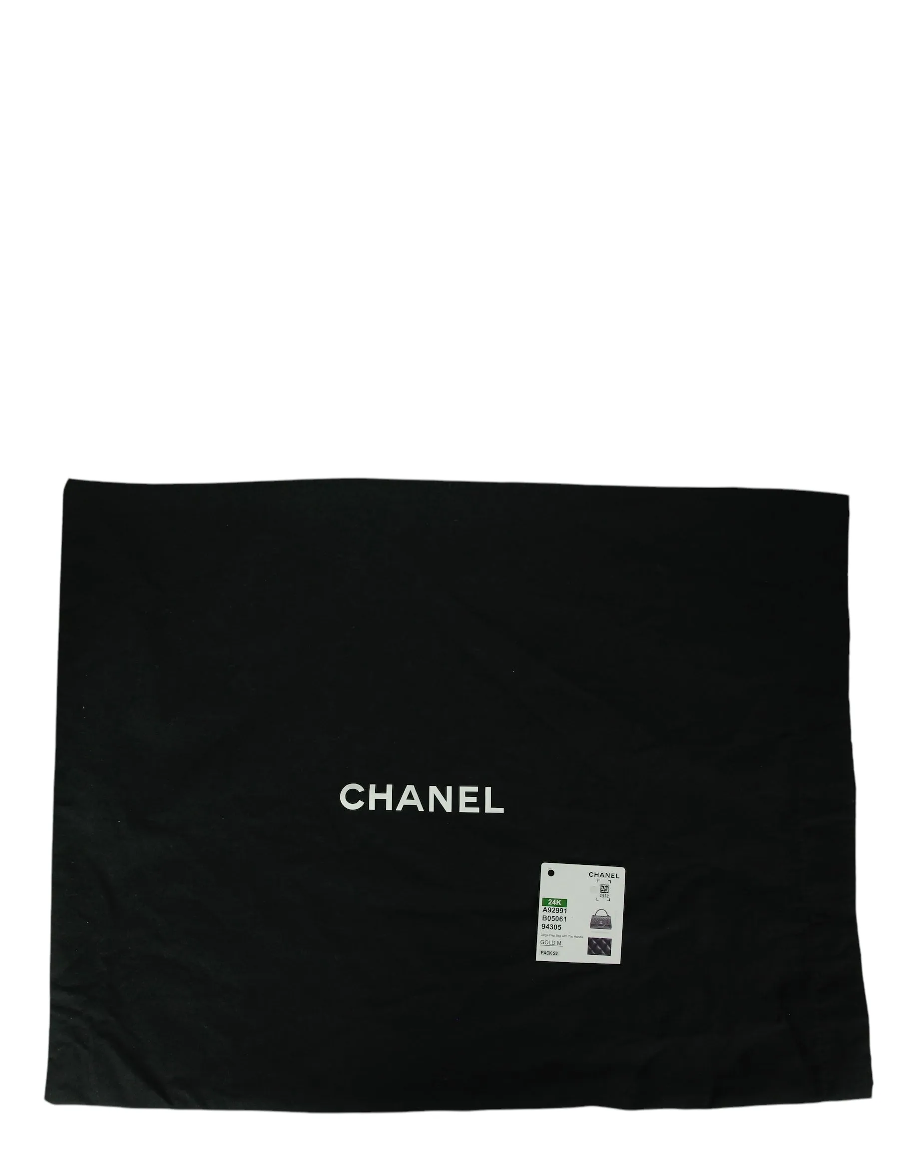 Chanel Black Caviar Small Coco Handle Bag