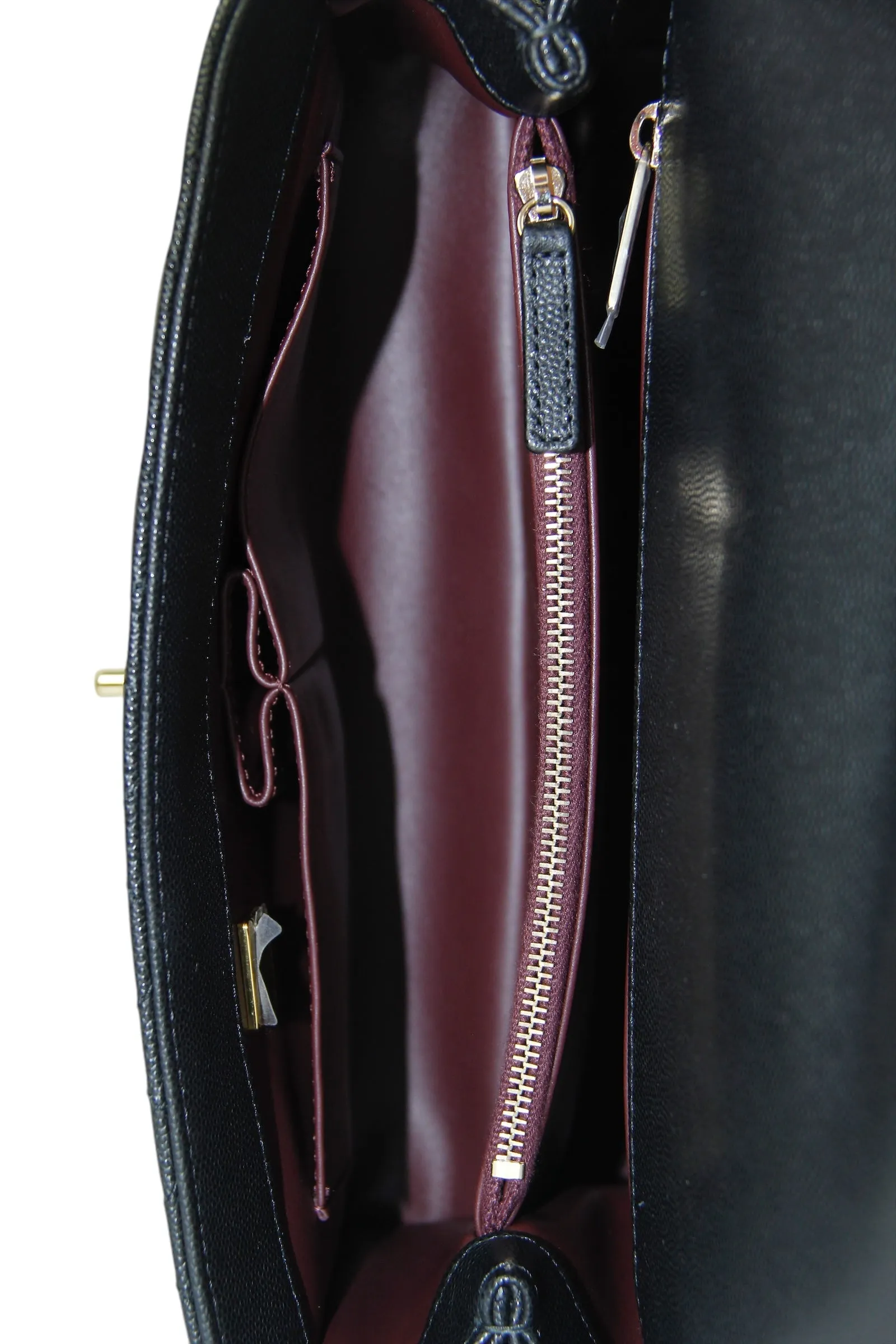 Chanel Black Caviar Small Coco Handle Bag