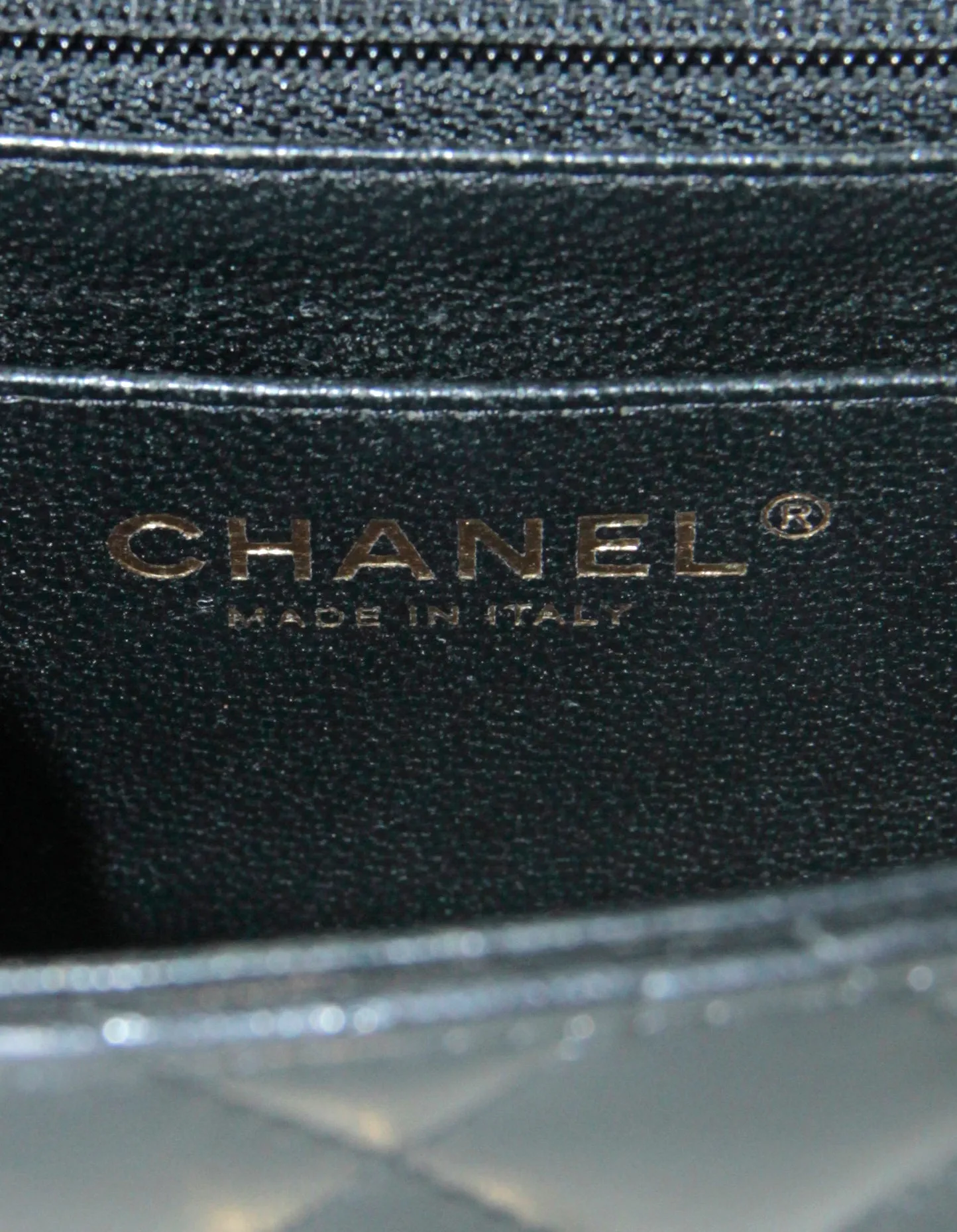 Chanel Black Lambskin Quilted Valentine Charms Mini Rectangular Flap Bag
