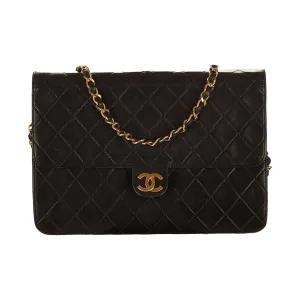 Chanel Black Quilted Flap Shoulder Bag