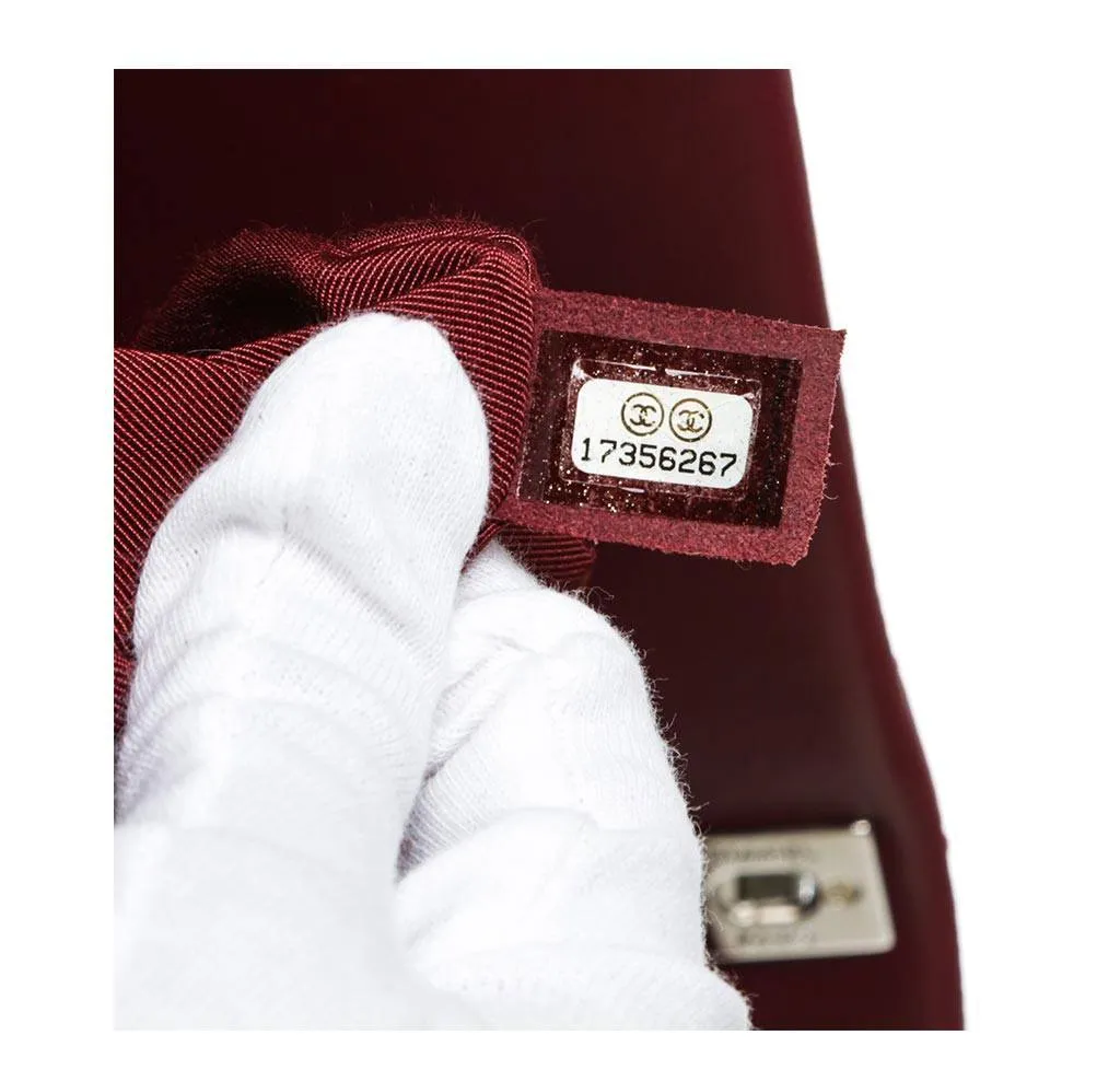 Chanel Burgundy Jumbo Classic Flap Bag