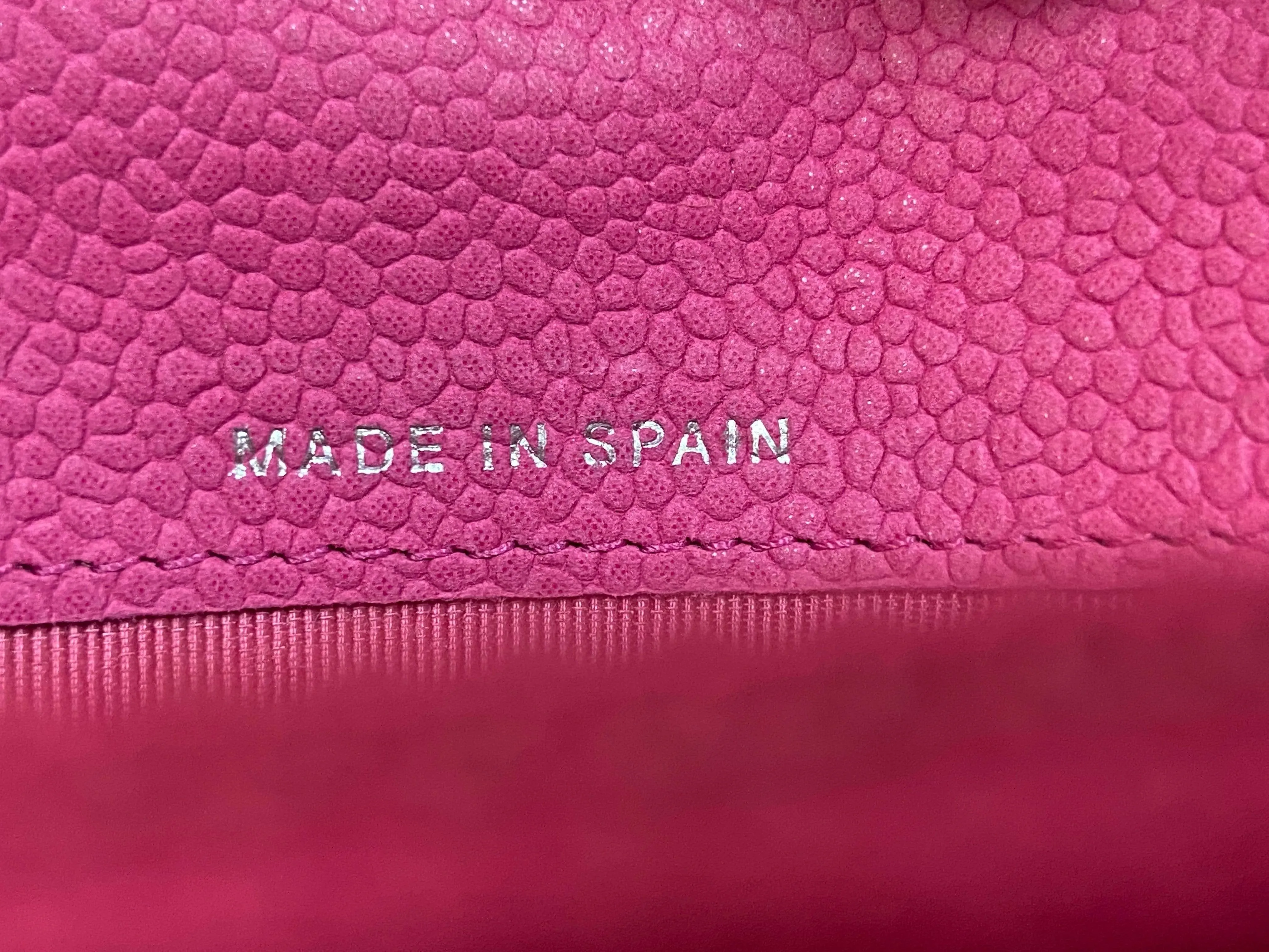 CHANEL CC Caviar Leather Long Wallet Pink - 25% OFF