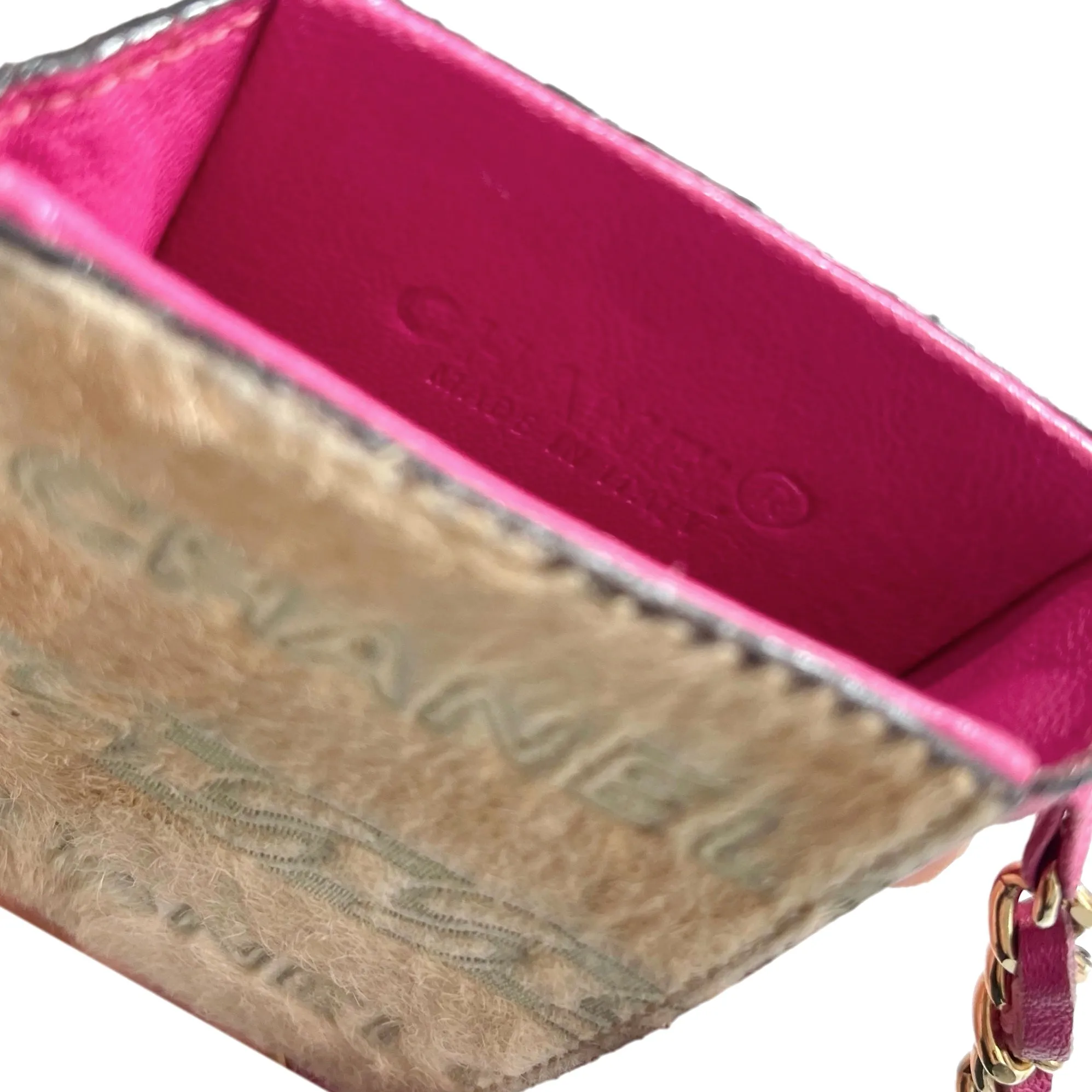 Chanel Pink Micro Crossbody