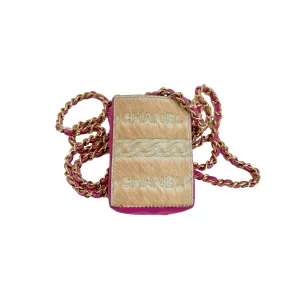 Chanel Pink Micro Crossbody