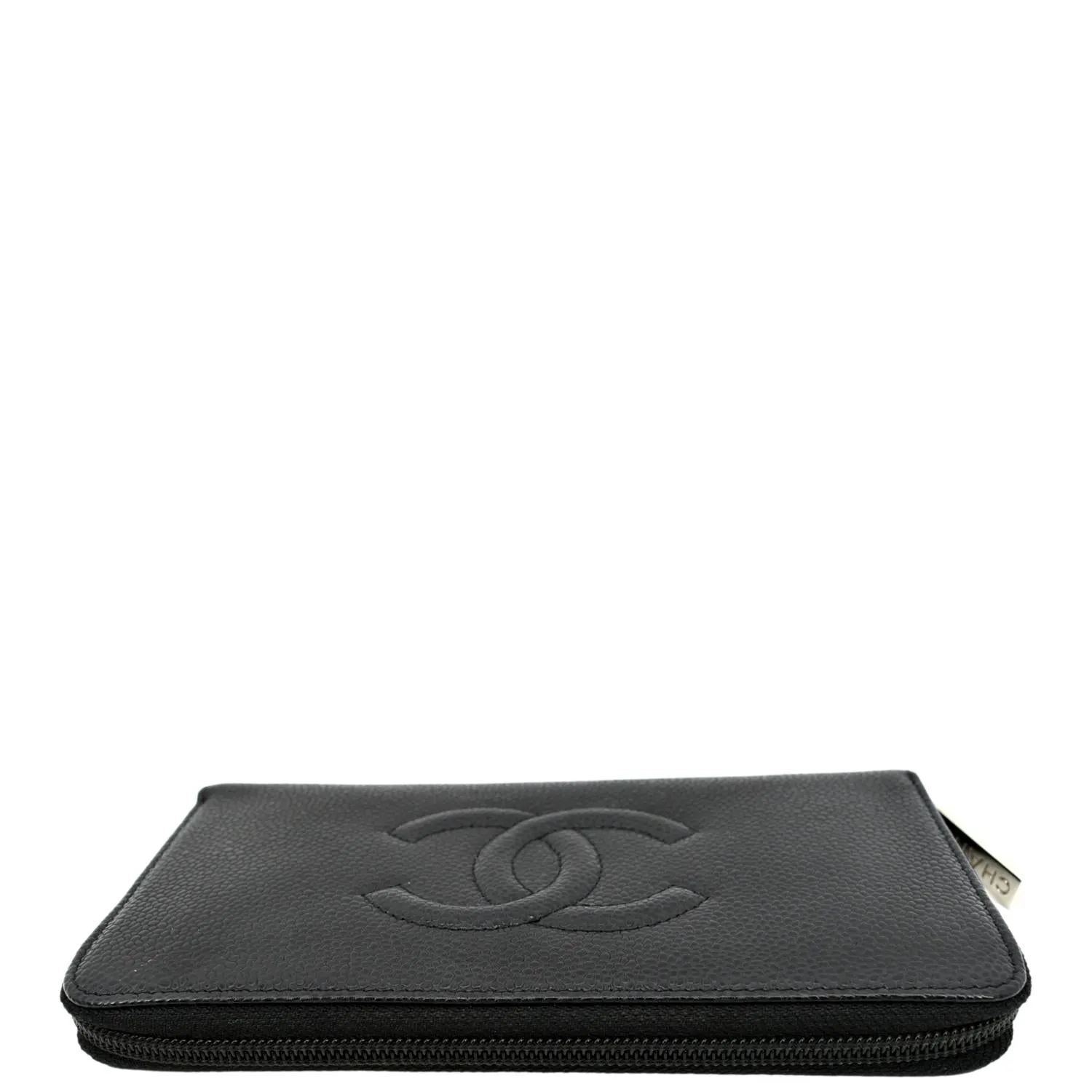 CHANEL Timeless CC Zipped Organizer Wallet Black