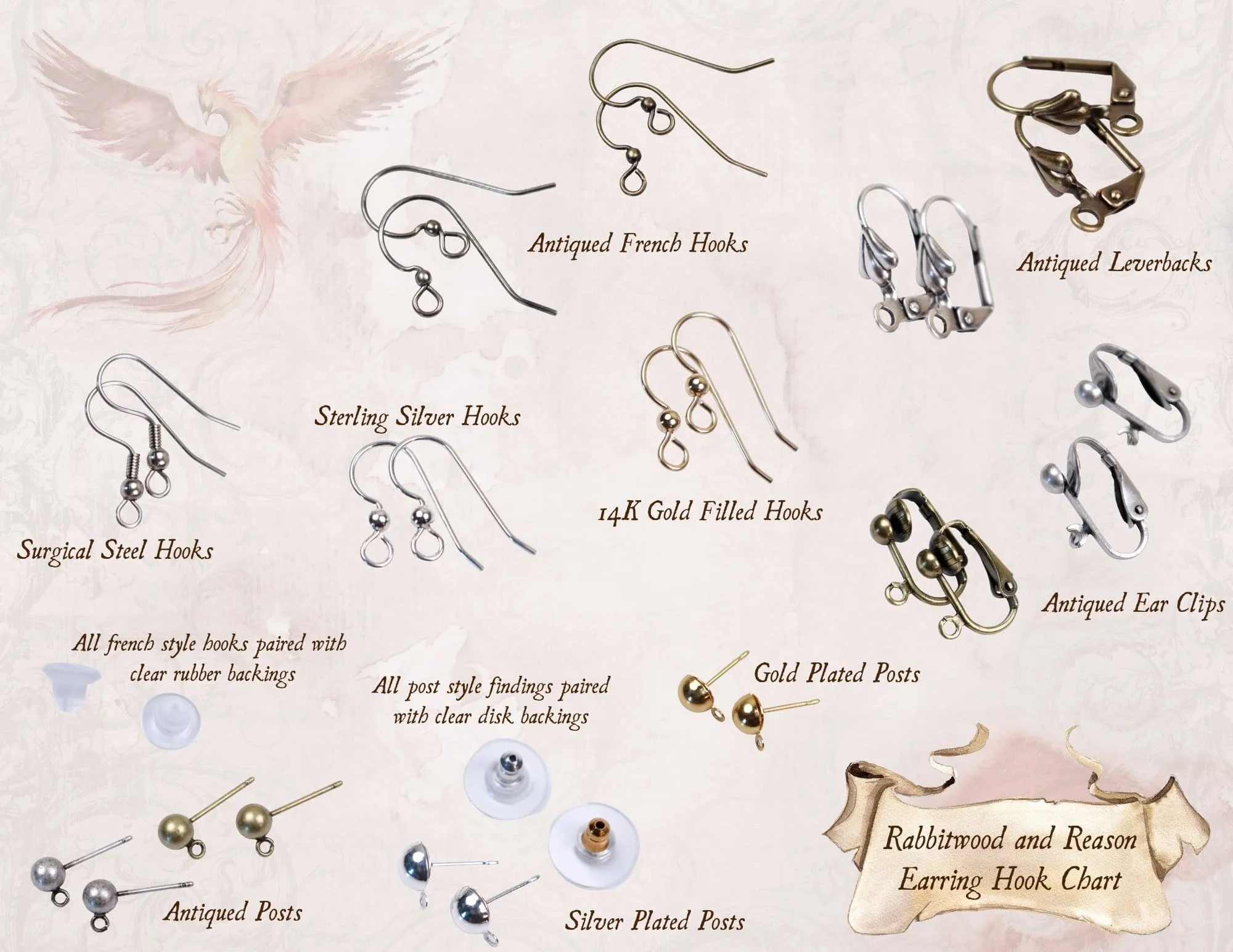 Chateau Earrings - Antiqued Silver
