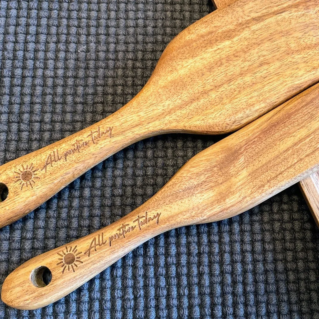 Chef’s Kiss Wooden Spurtles Set