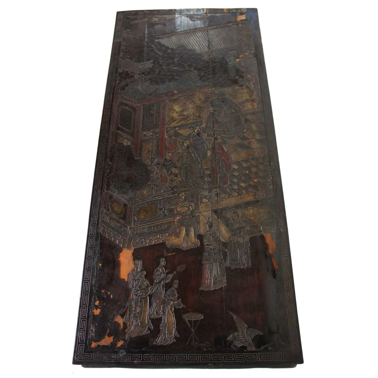 Chinese Lacquered Cocktail Table