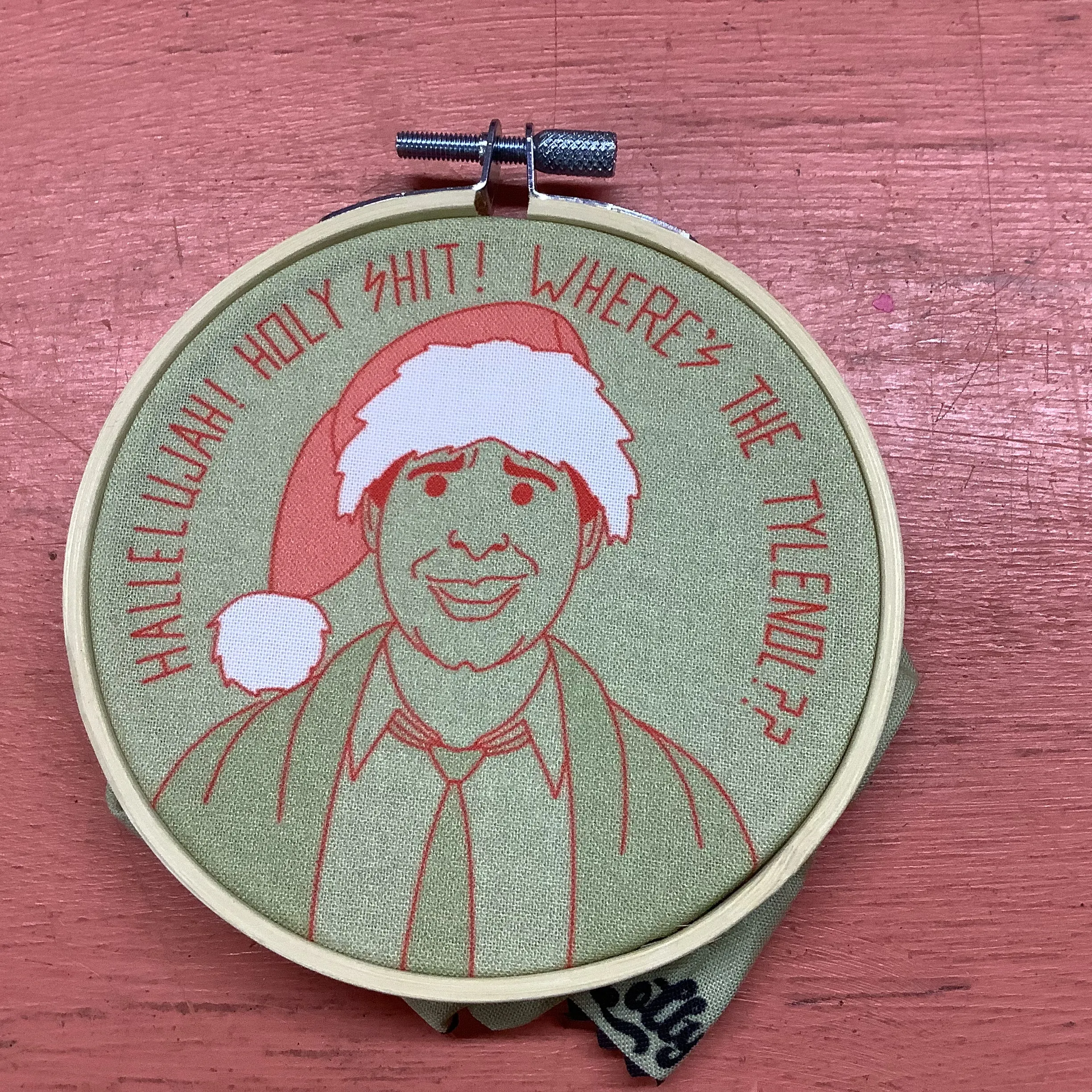 Christmas Vacation Clark Embroidery Kit