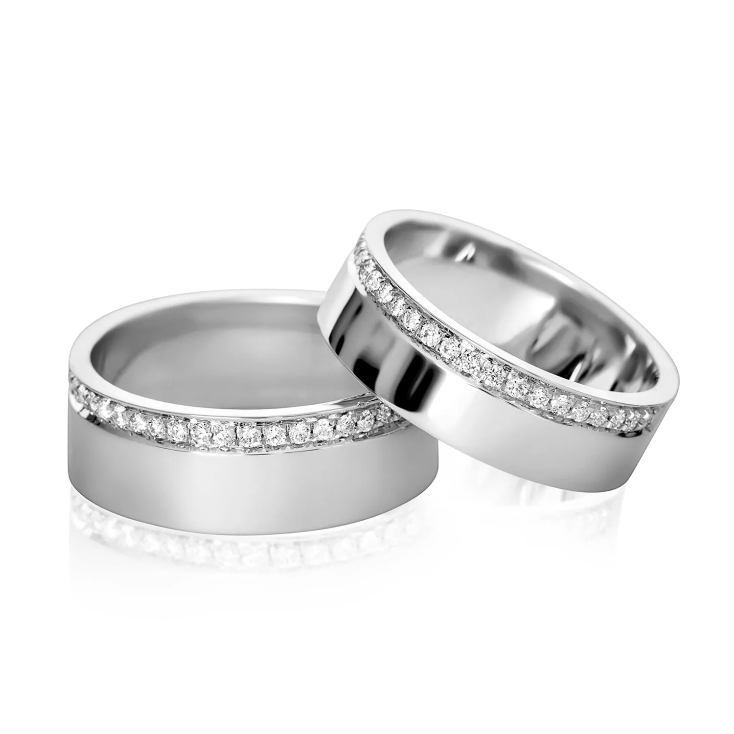 Cigar Eternity Ring Set