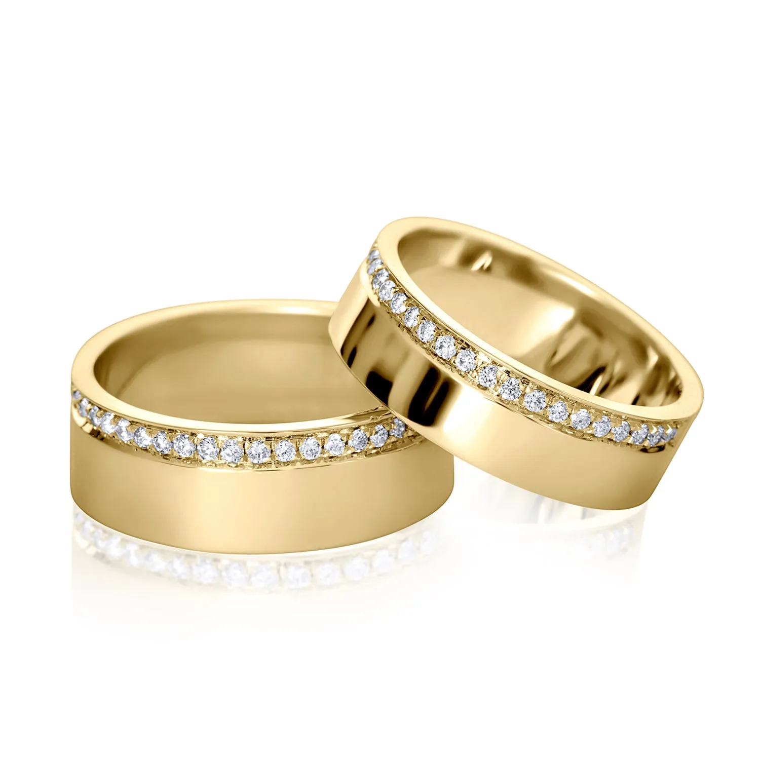 Cigar Eternity Ring Set