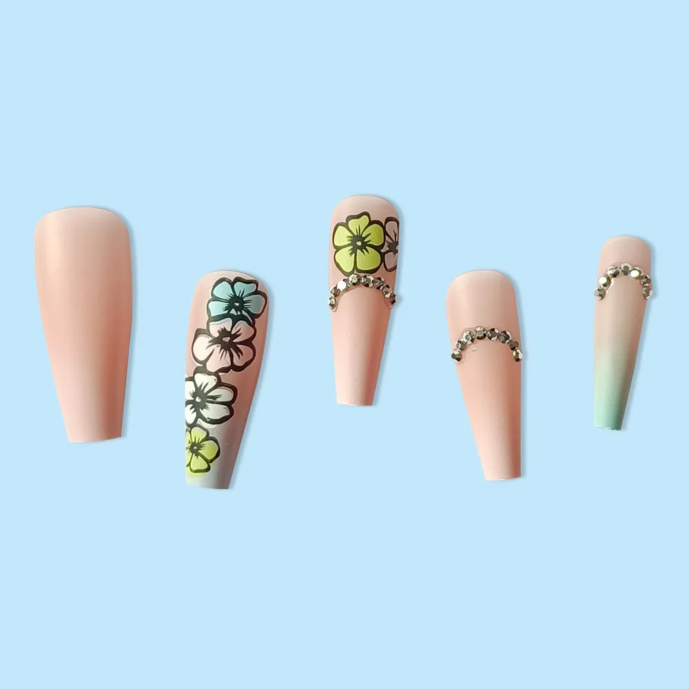 Coffin flowers in gradual matte