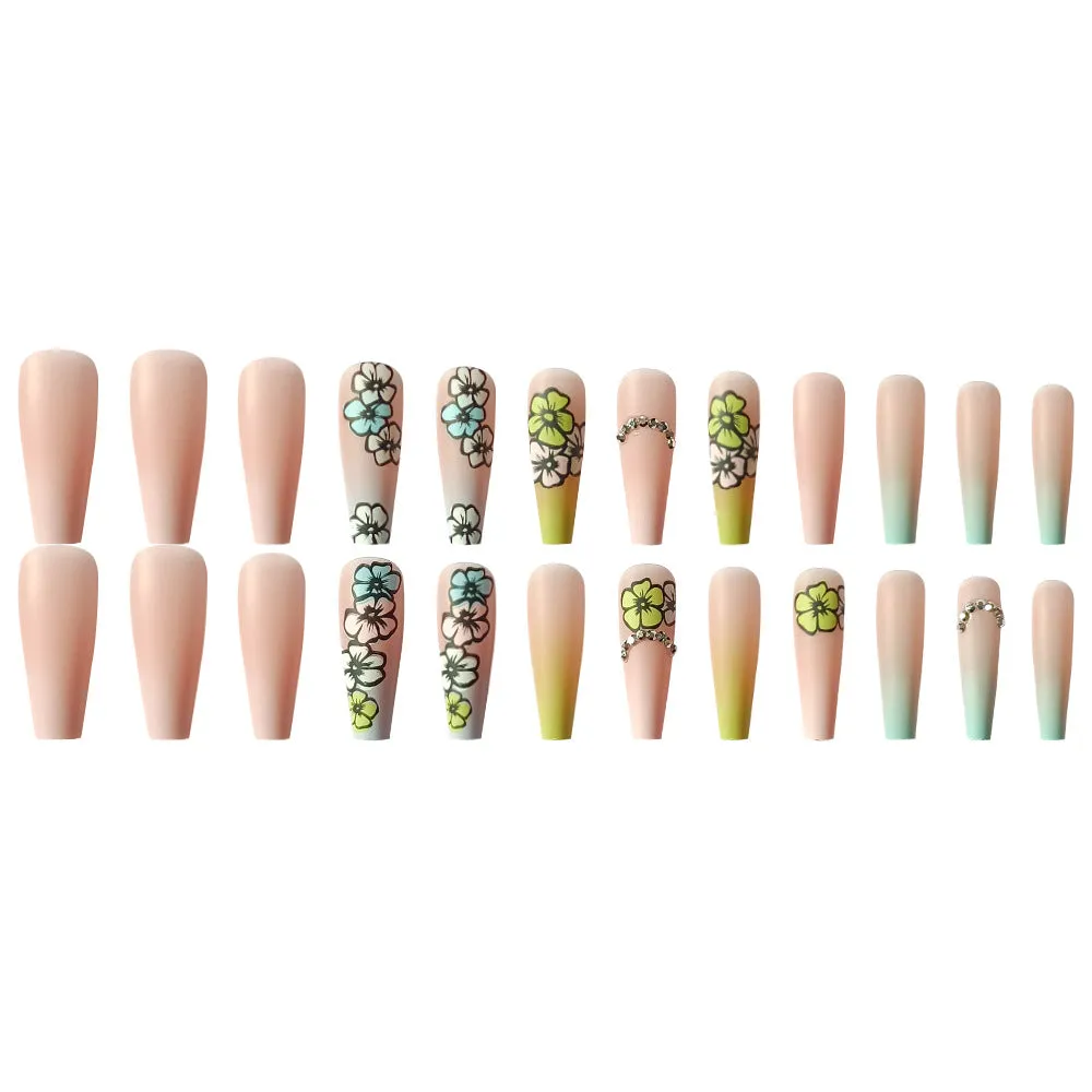 Coffin flowers in gradual matte