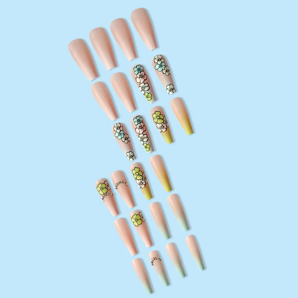 Coffin flowers in gradual matte