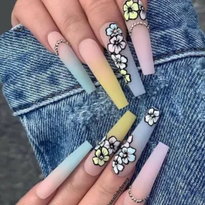 Coffin flowers in gradual matte