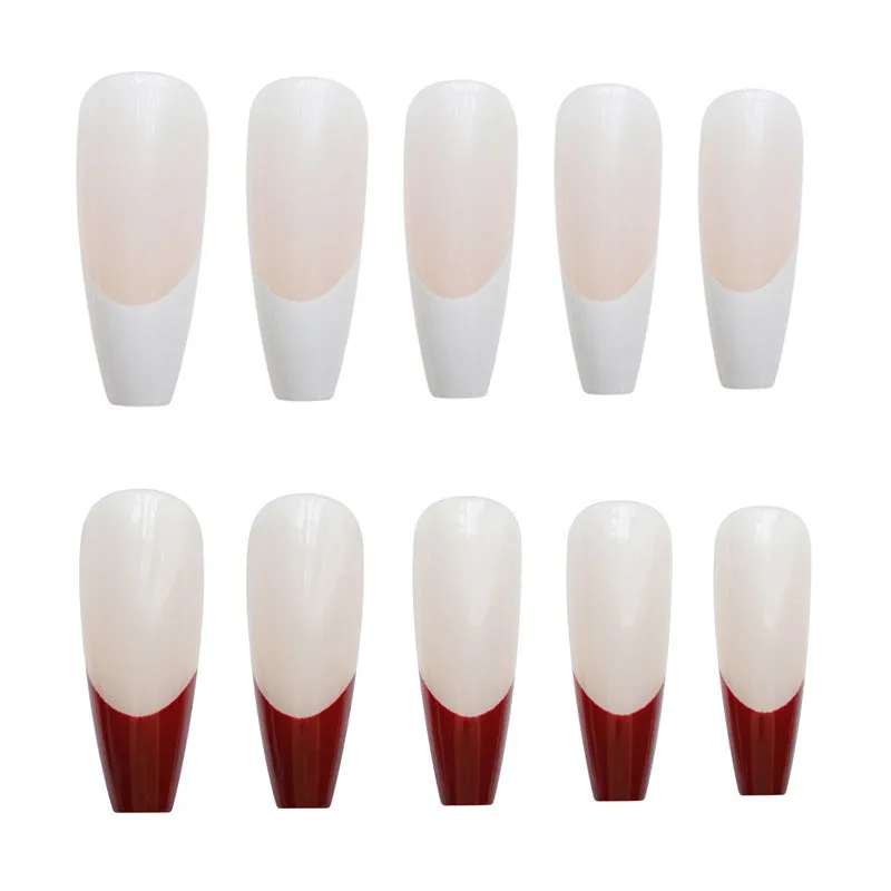 Coffin french Red&white