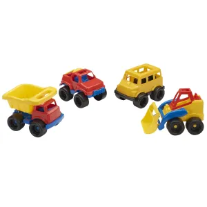 Combo Set of 4 Toy Trucks