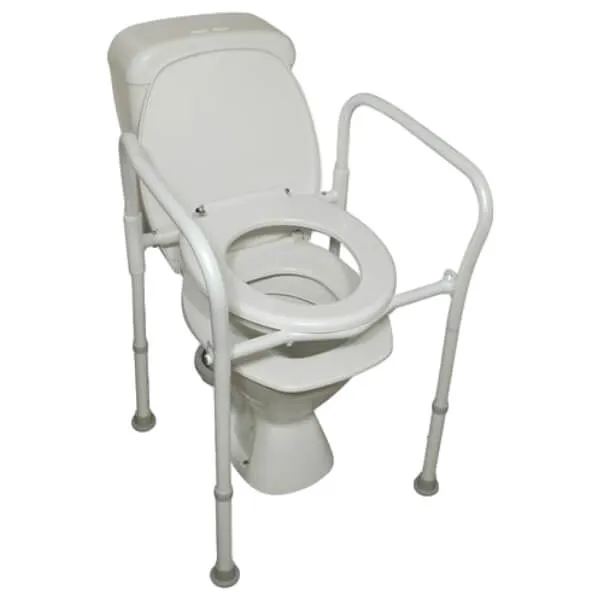 Compact Folding Over Toilet Aid