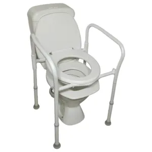 Compact Folding Over Toilet Aid