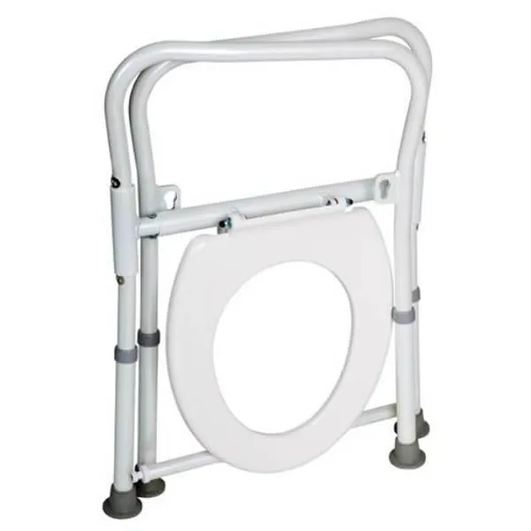 Compact Folding Over Toilet Aid