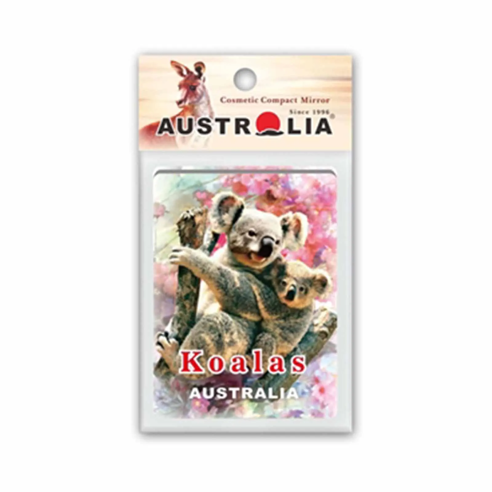 Compact Mirror Koala Design 3 Rectangular