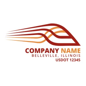 Company Name Truck Door Decal (USDOT), 2 Pack
