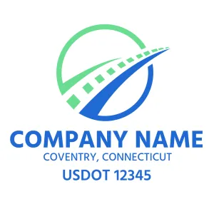 Company Name Truck Door Decal (USDOT), 2 Pack