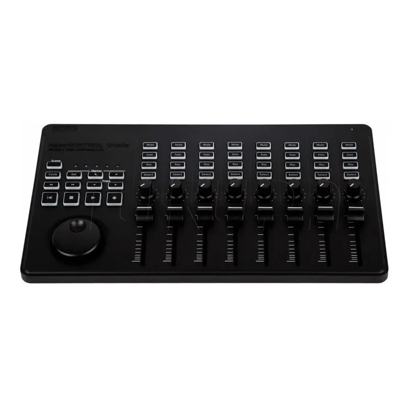 Controlador Compacto Usb Midi Color Negro Korg Nanoktrl-st