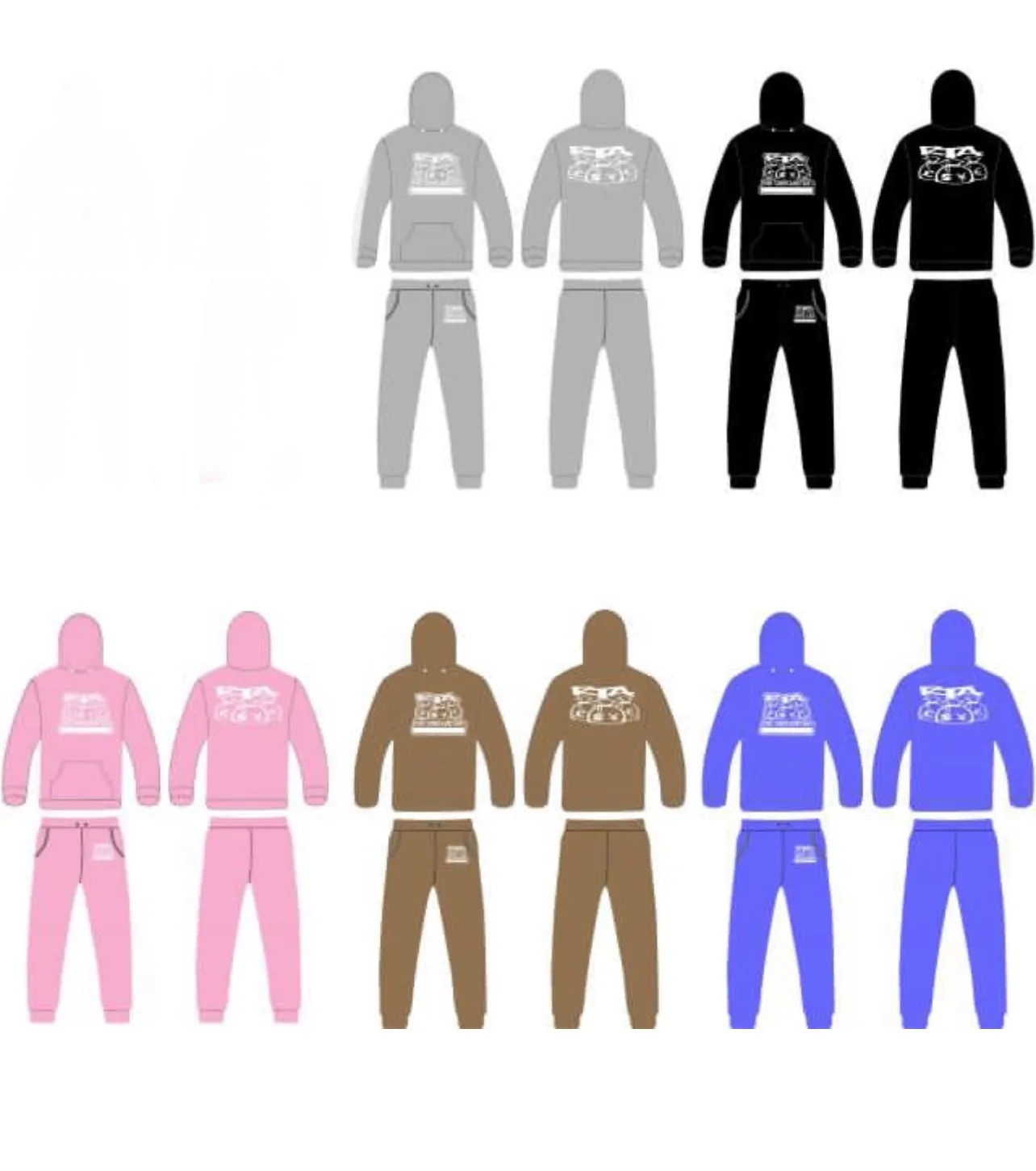 (Copy) PREMIUM QUALITY RTA EMBROIDERY SWEAT SUIT