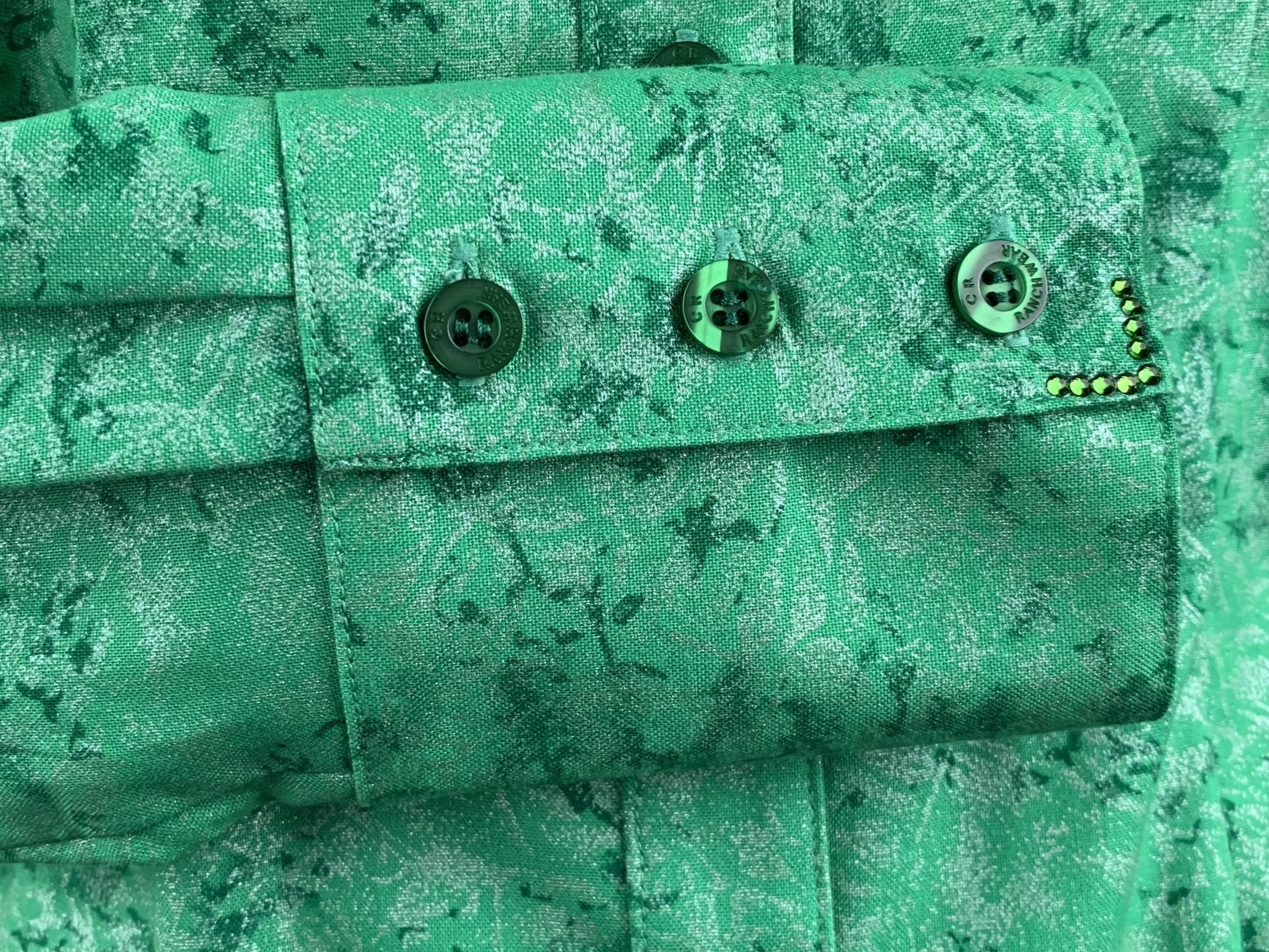 CR Western Pro Emerald Green Fairy Frost - FINAL SALE