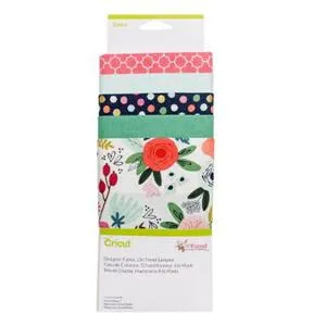 cricut Designer Fabric, On-Trend Sampler