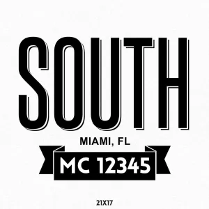 Custom Company Name Truck Decal, 2 Pack