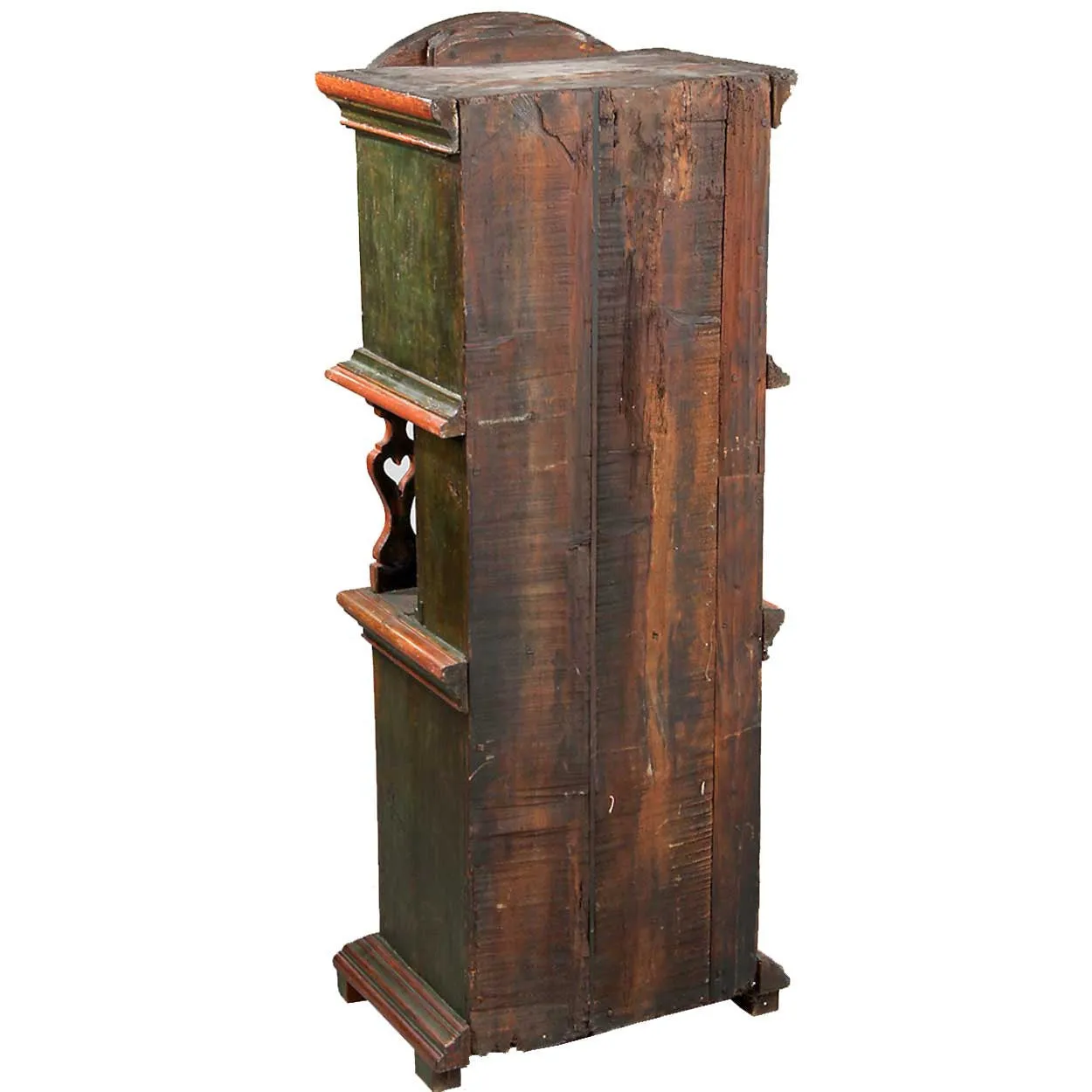 Danish Painted Oak Tobacco Side Cabinet