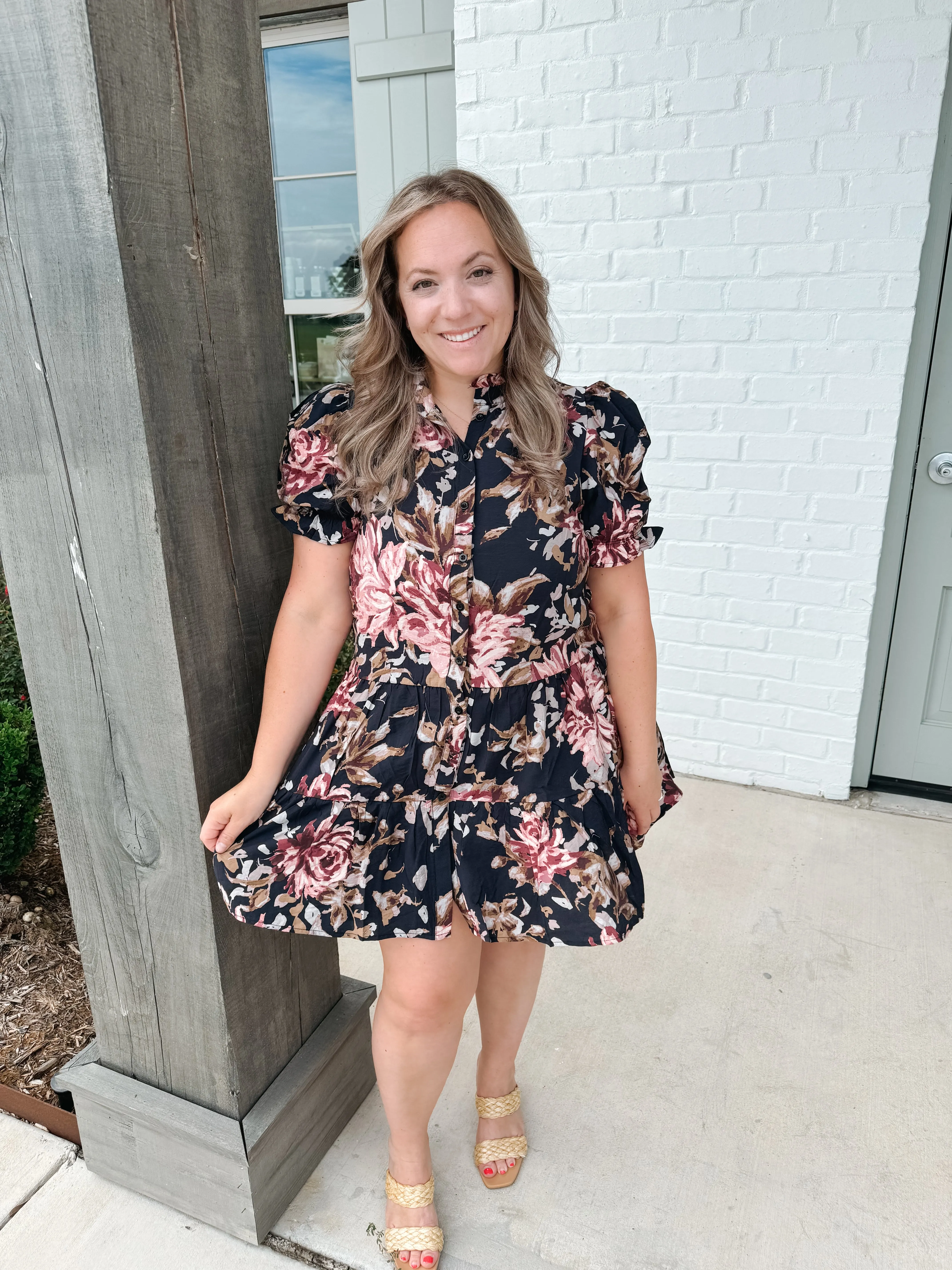 Dark Rose Dress