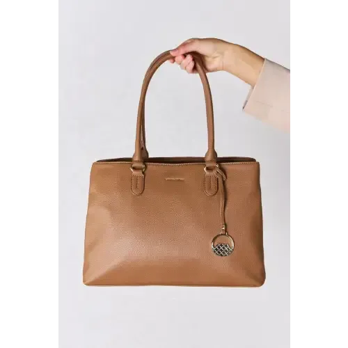 David Jones Structured Handbag