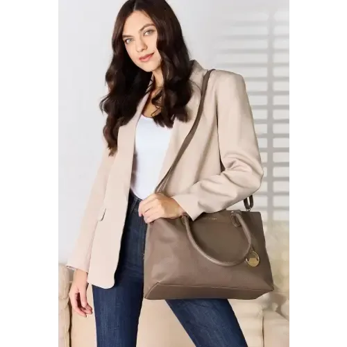 David Jones Structured Handbag
