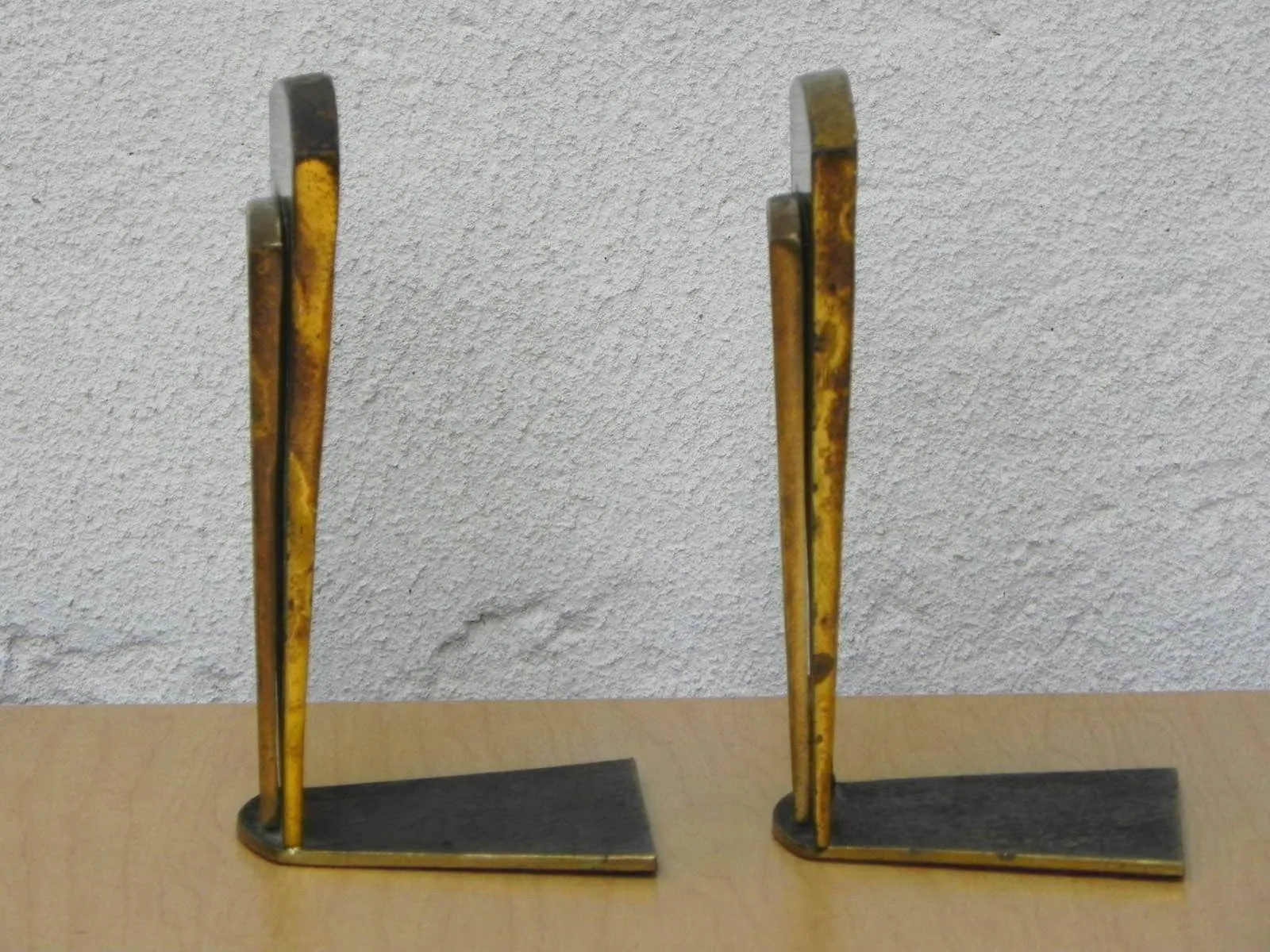 Dayagi Ornate Brass Enameled Judaica Bookends