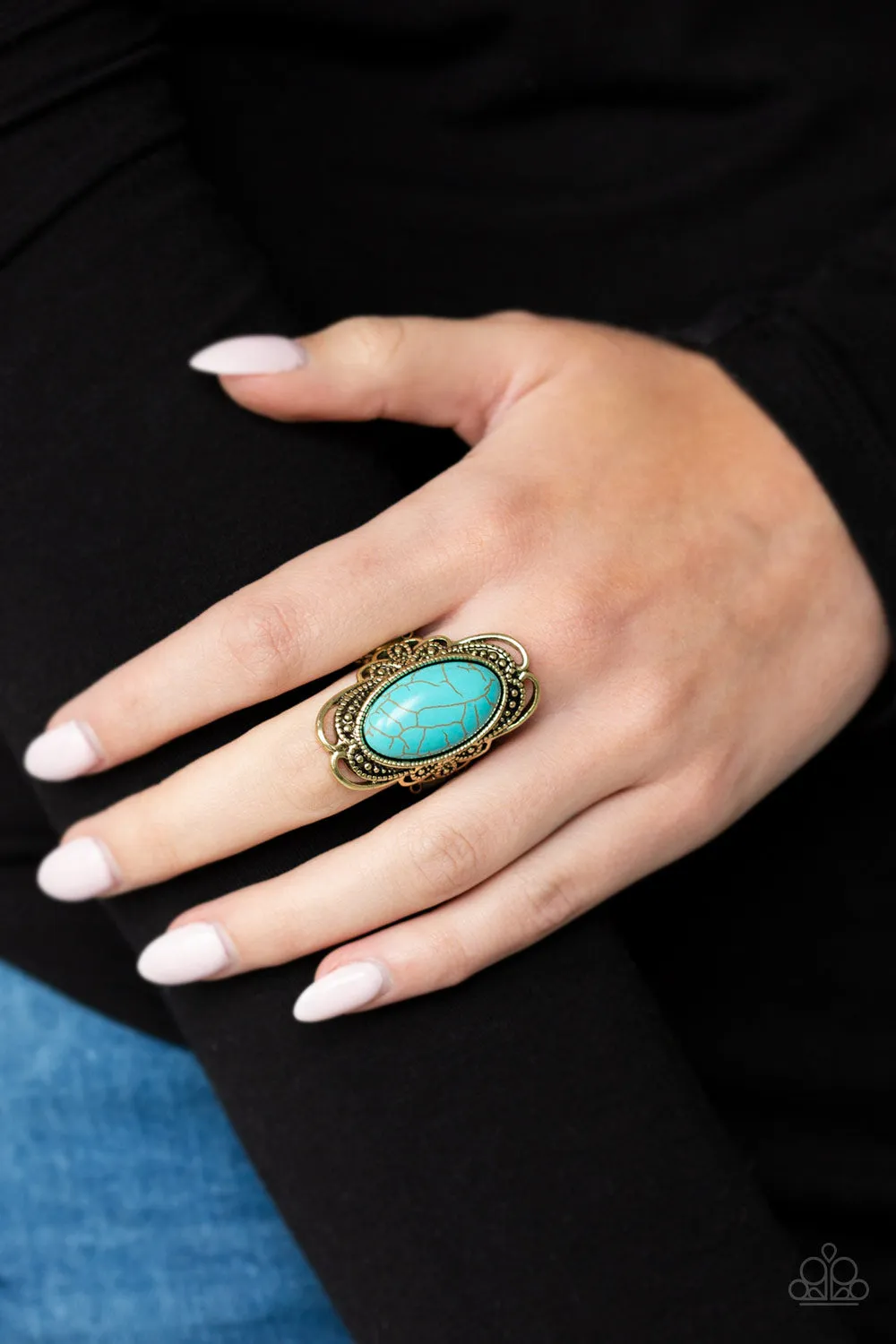 Desert Flavor Brass Ring
