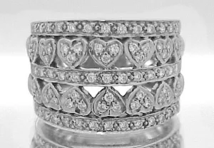 Designer 18K Diamond Band Ring