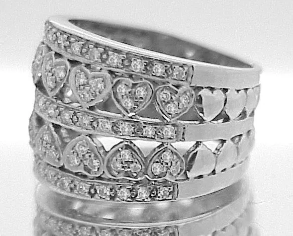 Designer 18K Diamond Band Ring