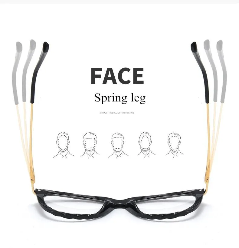 Designer Transparent Cat Eye Glasses