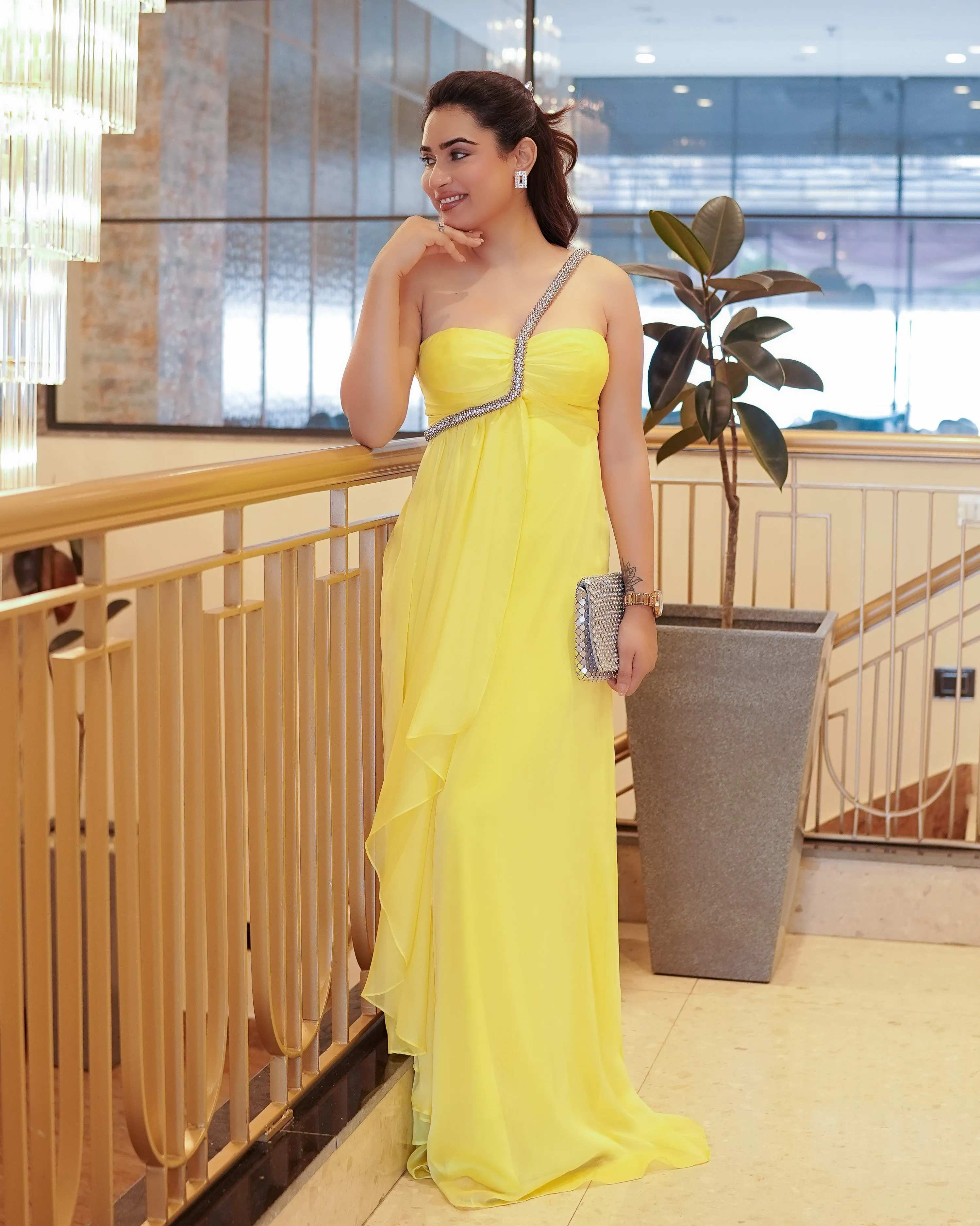 Designer Wear Stunning Evening Gown