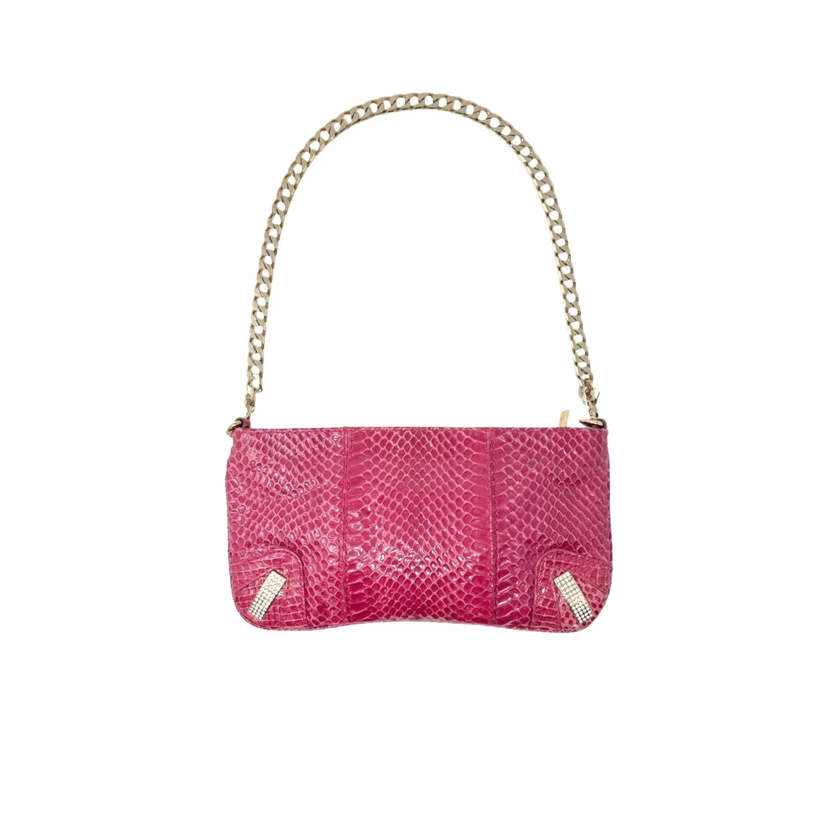 Dolce & Gabbana Pink Rhinestone Shoulder Bag